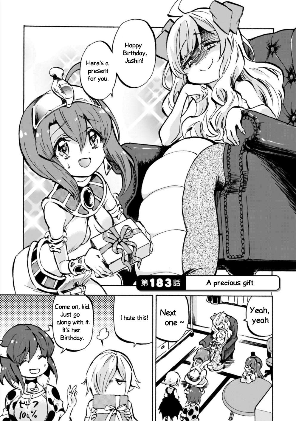 Read Jashin-chan Dropkick Manga Online