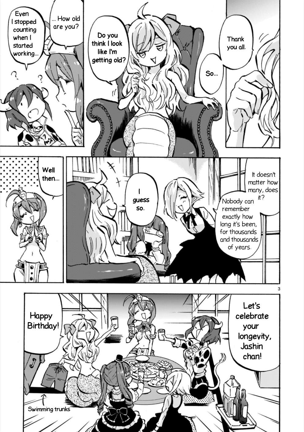 Read Jashin-chan Dropkick Manga Online