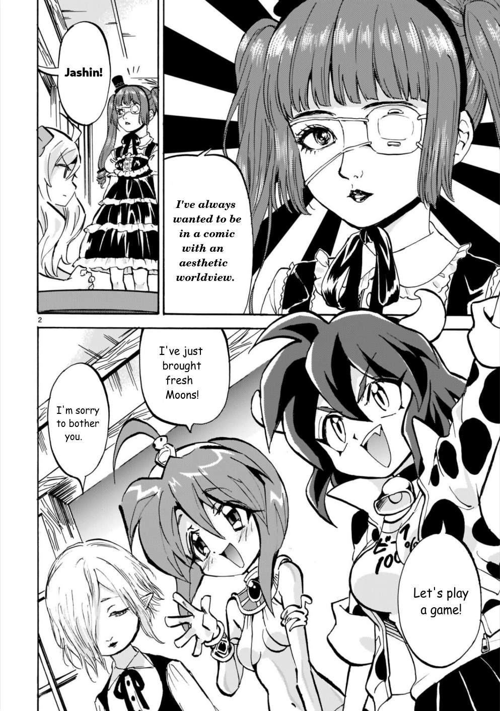 Read Jashin-chan Dropkick Manga Online