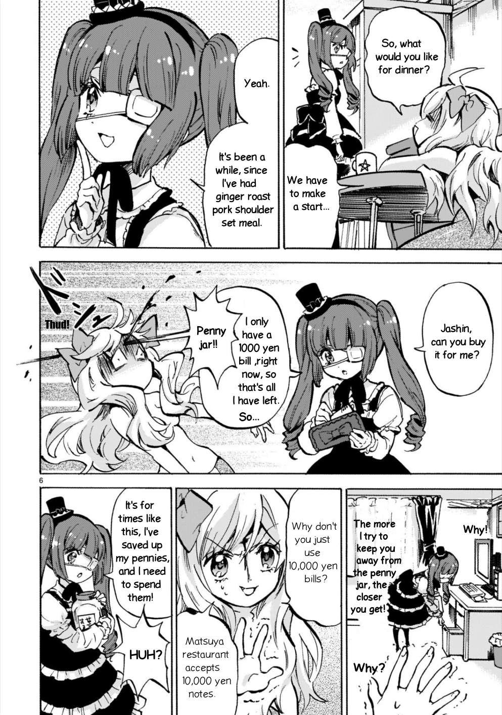 Read Jashin-chan Dropkick Manga Online