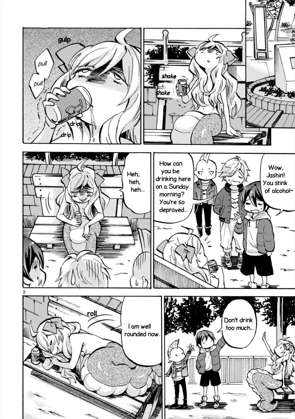 Read Jashin-chan Dropkick Manga Online