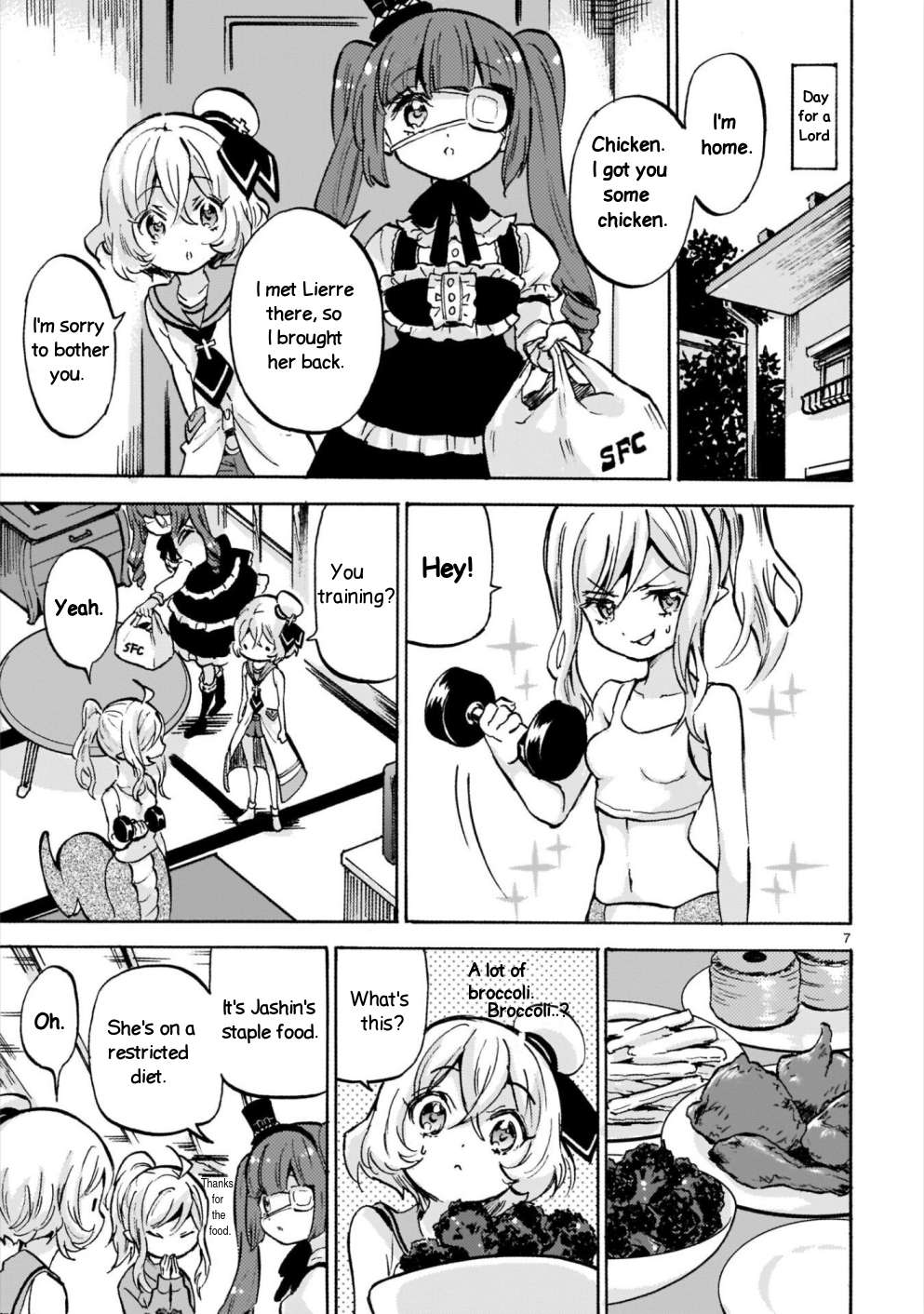 Read Jashin-chan Dropkick Manga Online