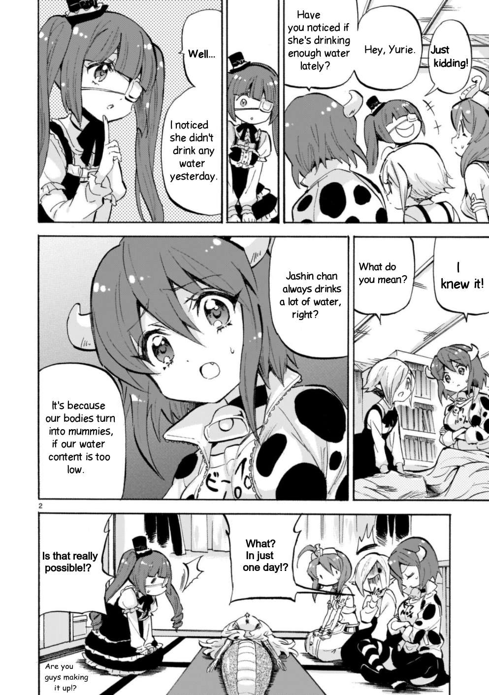 Read Jashin-chan Dropkick Manga Online