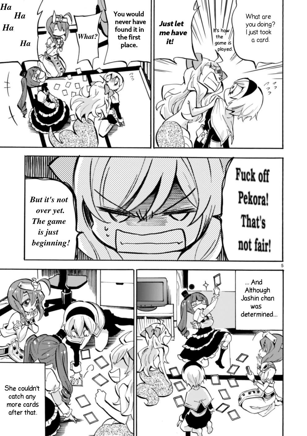 Read Jashin-chan Dropkick Manga Online