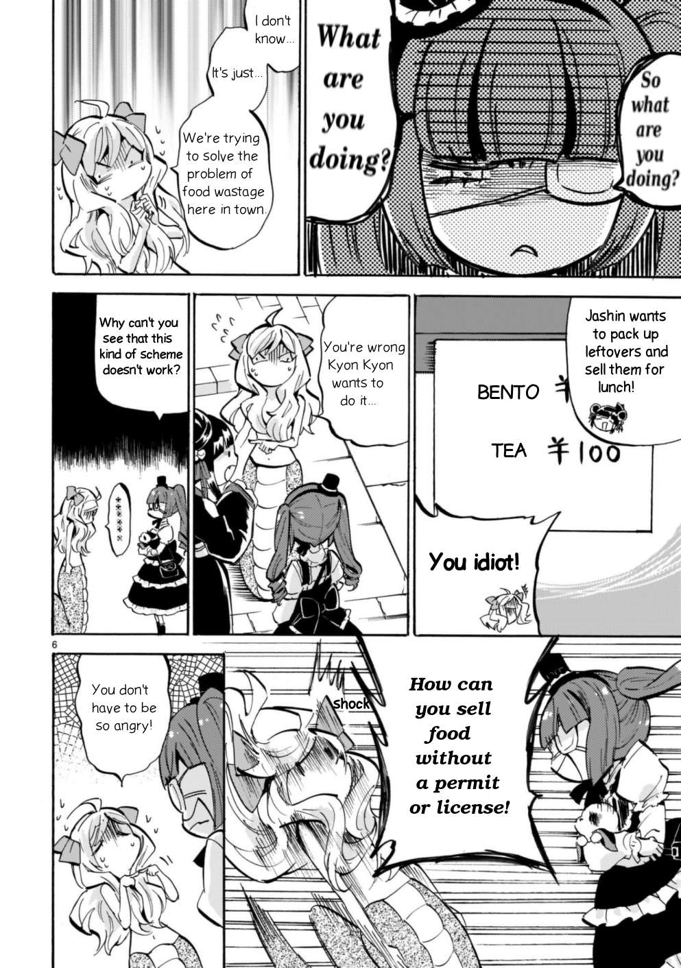 Read Jashin-chan Dropkick Manga Online