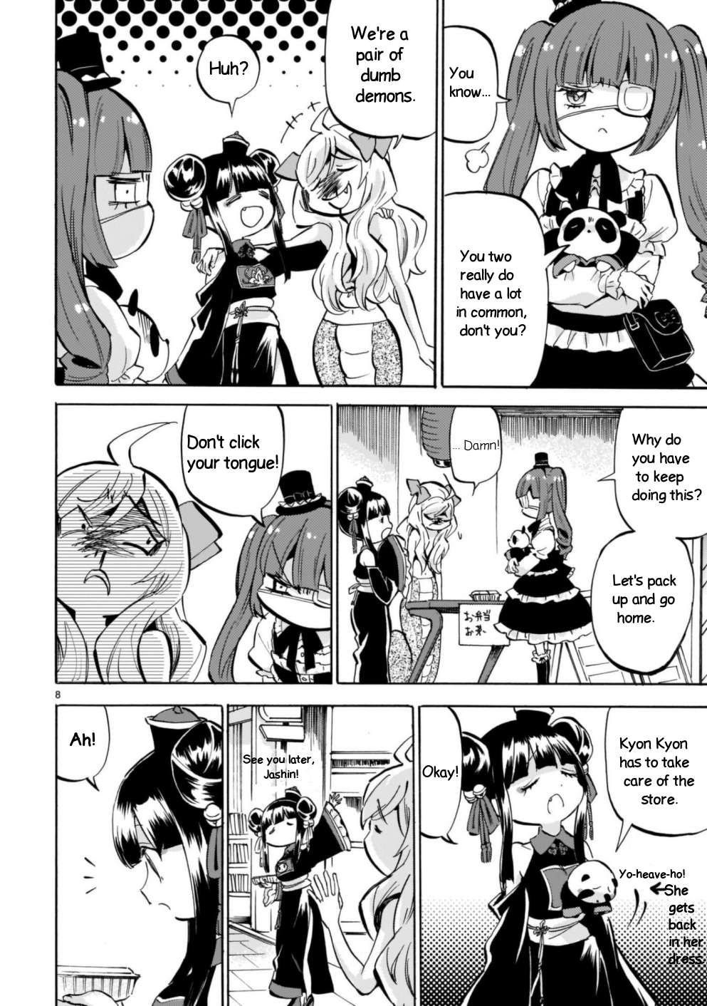 Read Jashin-chan Dropkick Manga Online