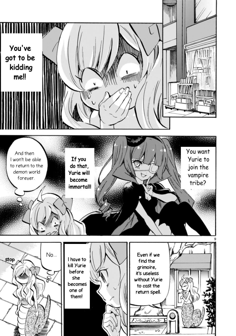 Read Jashin-chan Dropkick Manga Online
