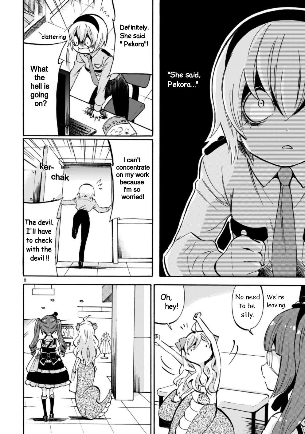 Read Jashin-chan Dropkick Manga Online