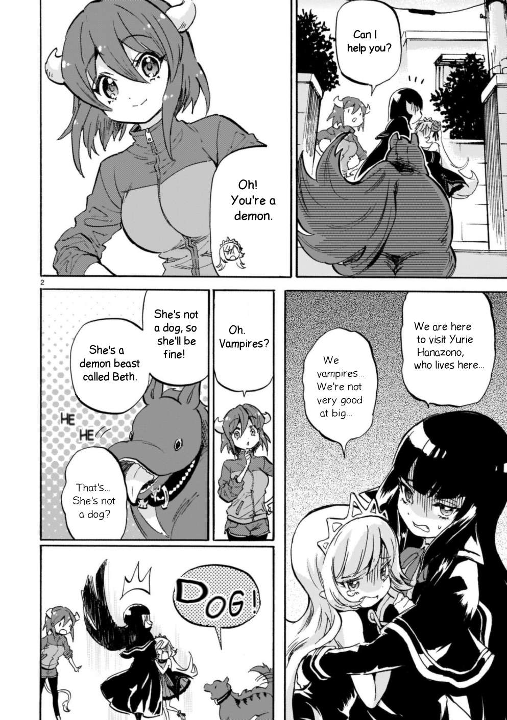 Read Jashin-chan Dropkick Manga Online