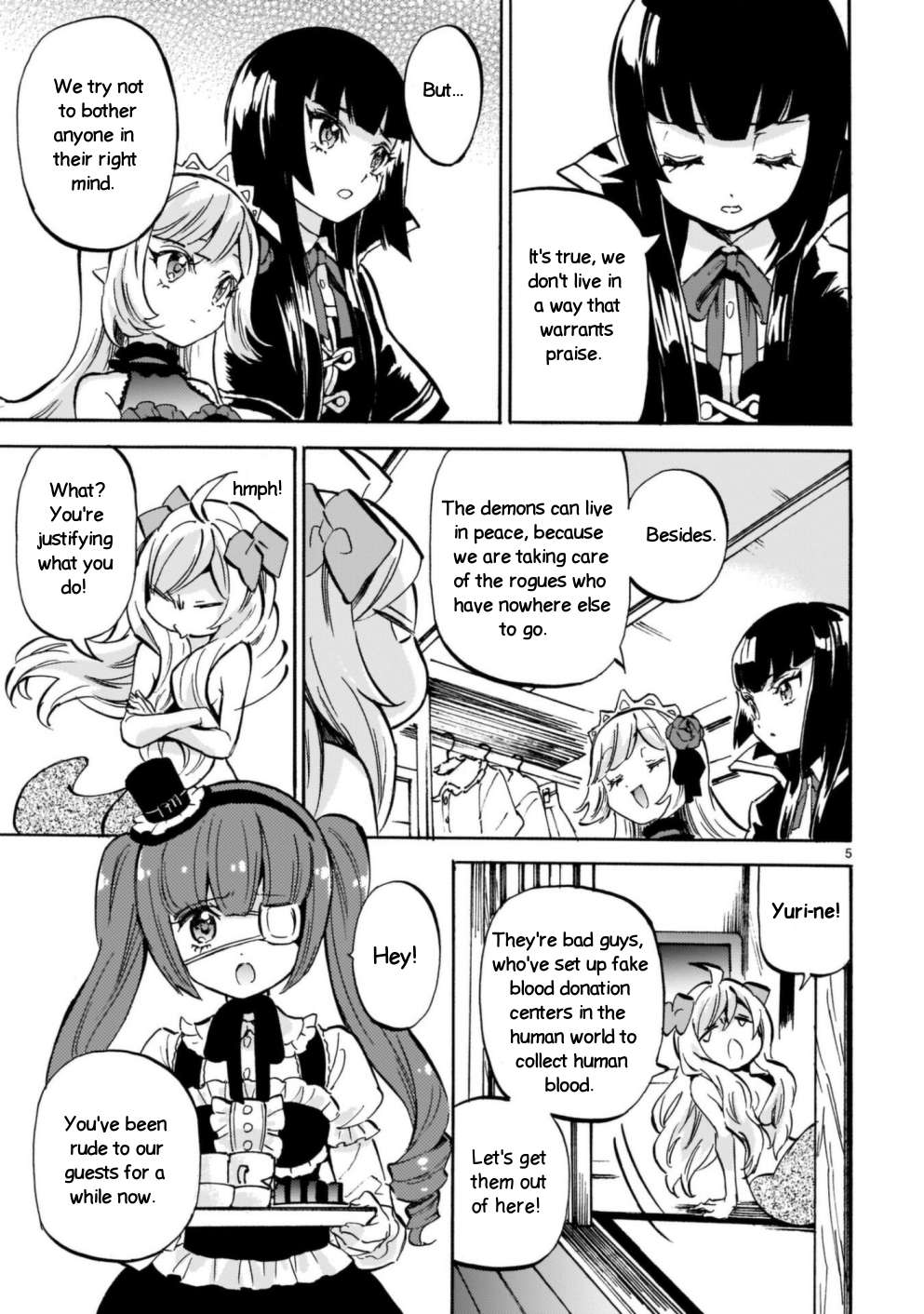 Read Jashin-chan Dropkick Manga Online