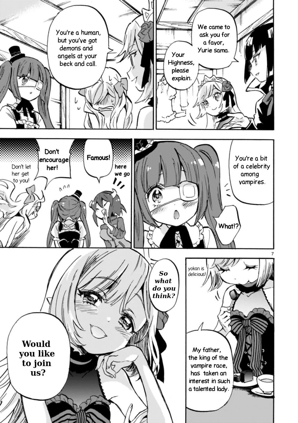 Read Jashin-chan Dropkick Manga Online