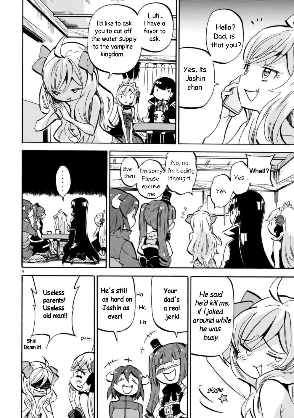 Read Jashin-chan Dropkick Manga Online