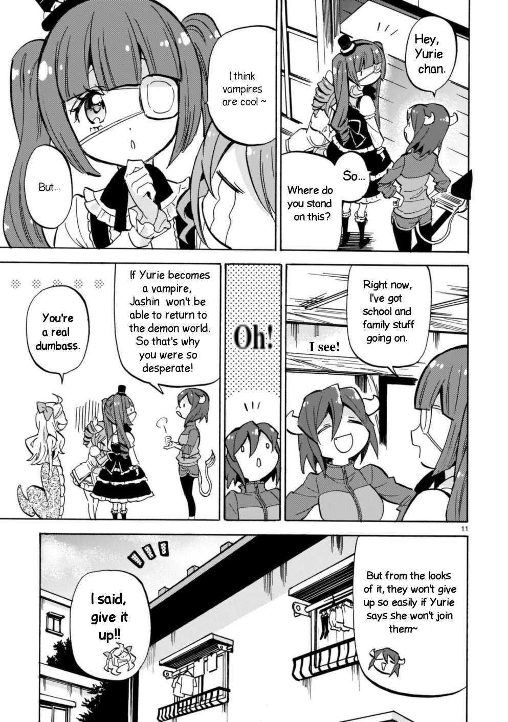 Read Jashin-chan Dropkick Manga Online