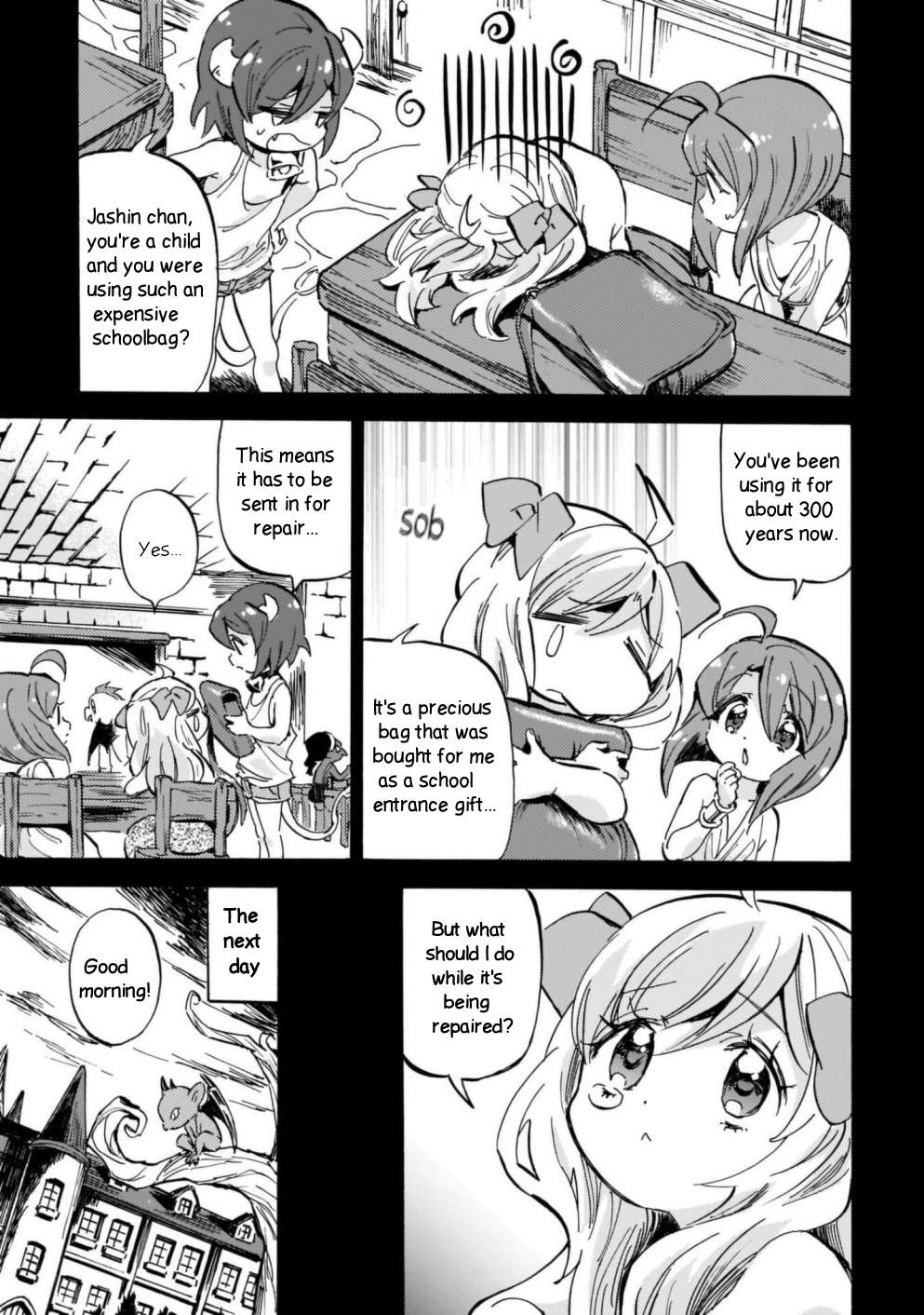 Read Jashin-chan Dropkick Manga Online