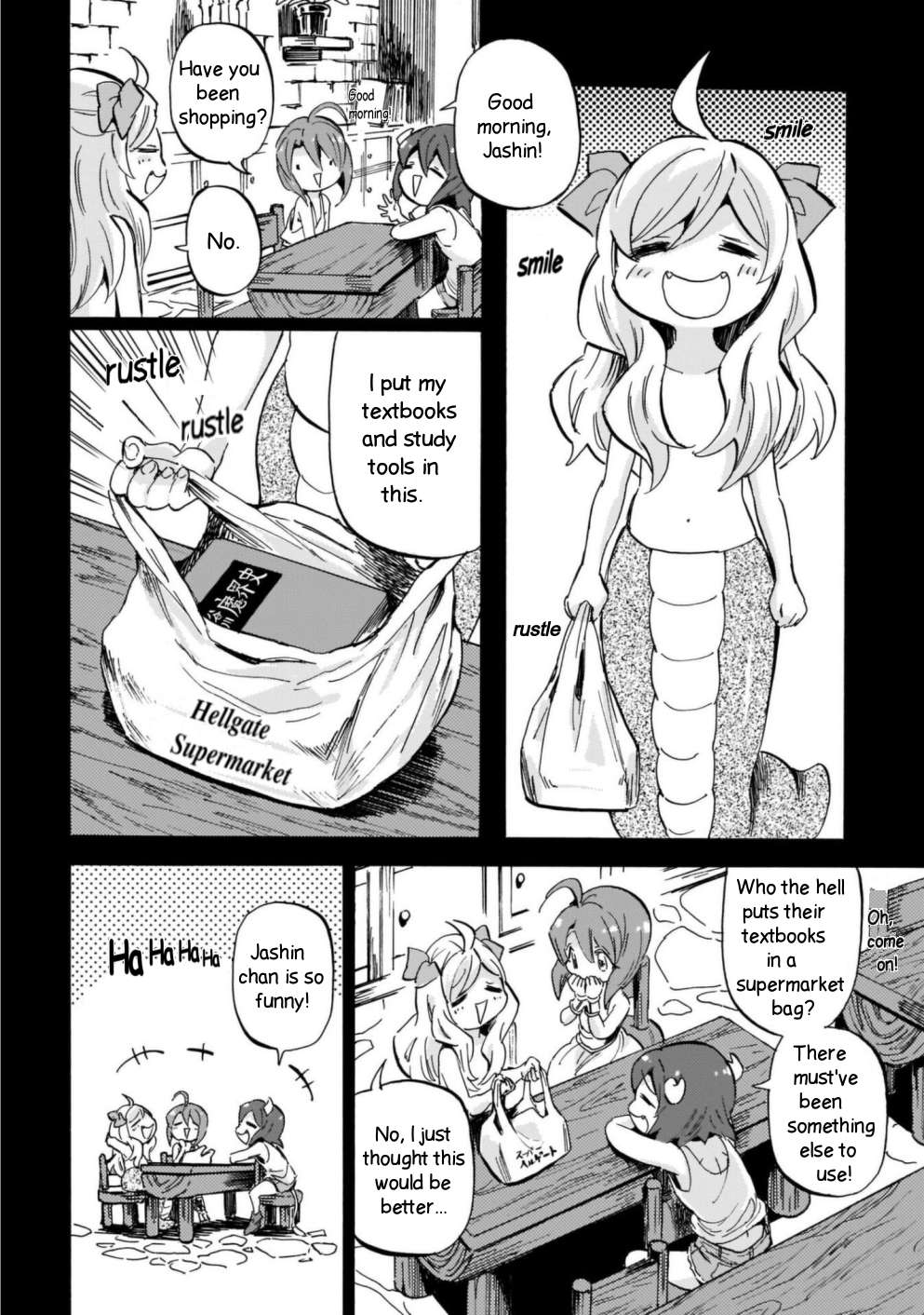 Read Jashin-chan Dropkick Manga Online