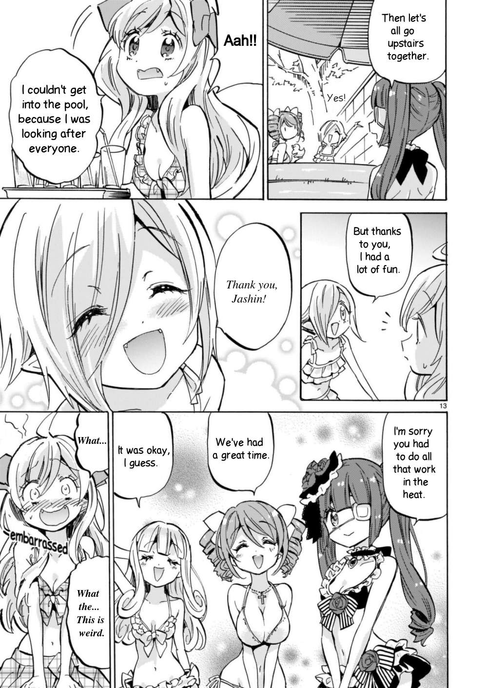 Read Jashin-chan Dropkick Manga Online