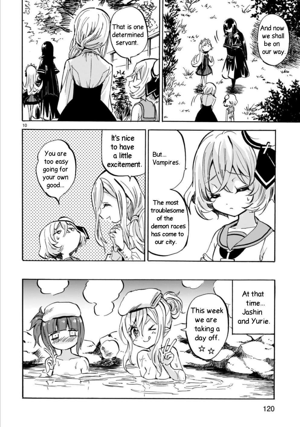 Read Jashin-chan Dropkick Manga Online