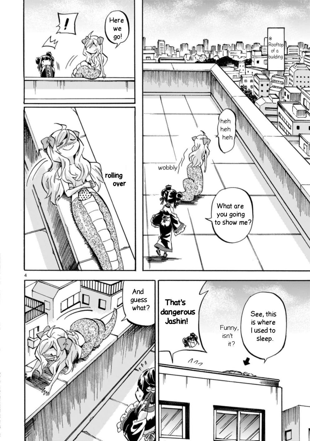 Read Jashin-chan Dropkick Manga Online