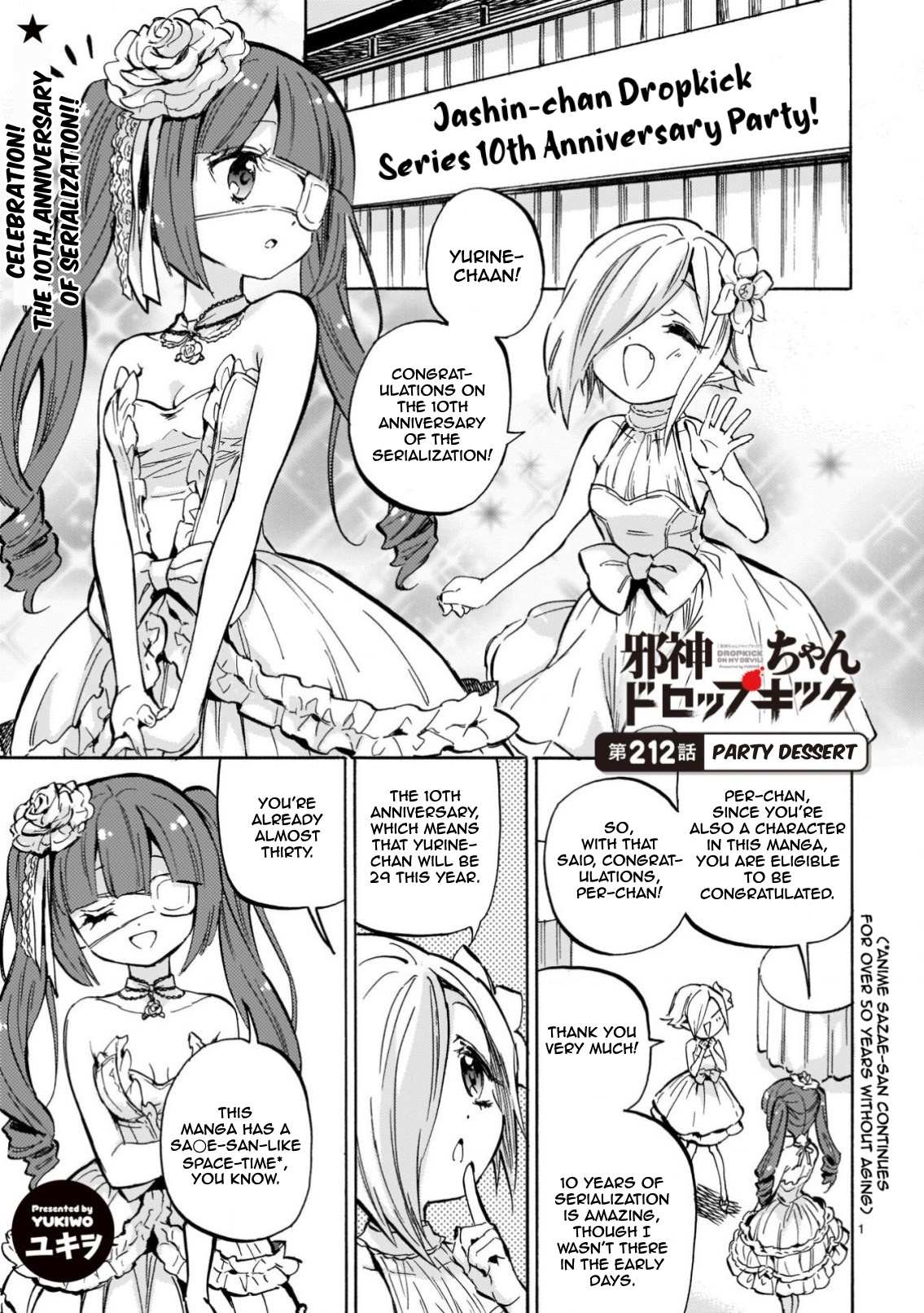 Read Jashin-chan Dropkick Manga Online