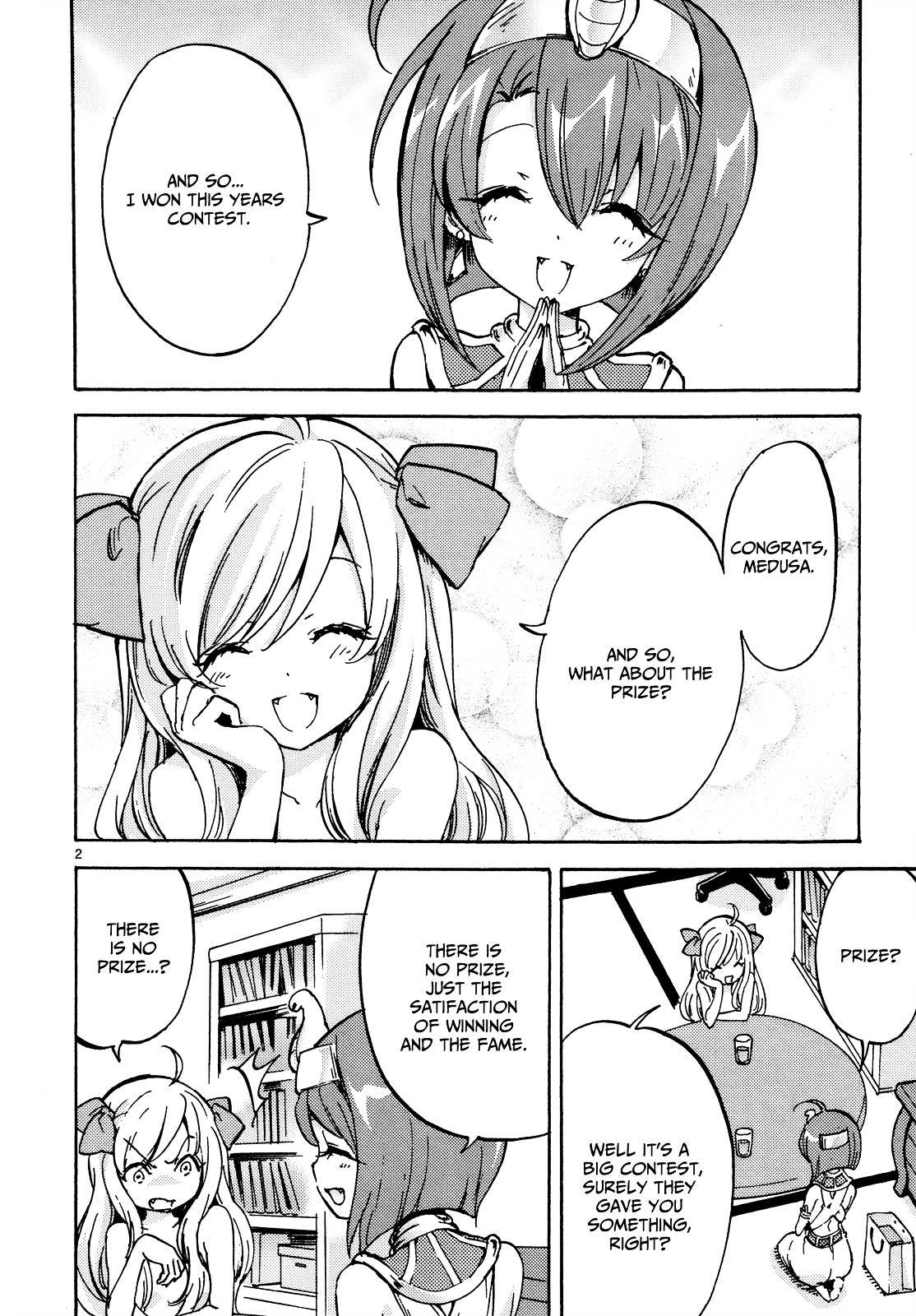 Read Jashin-chan Dropkick Manga Online
