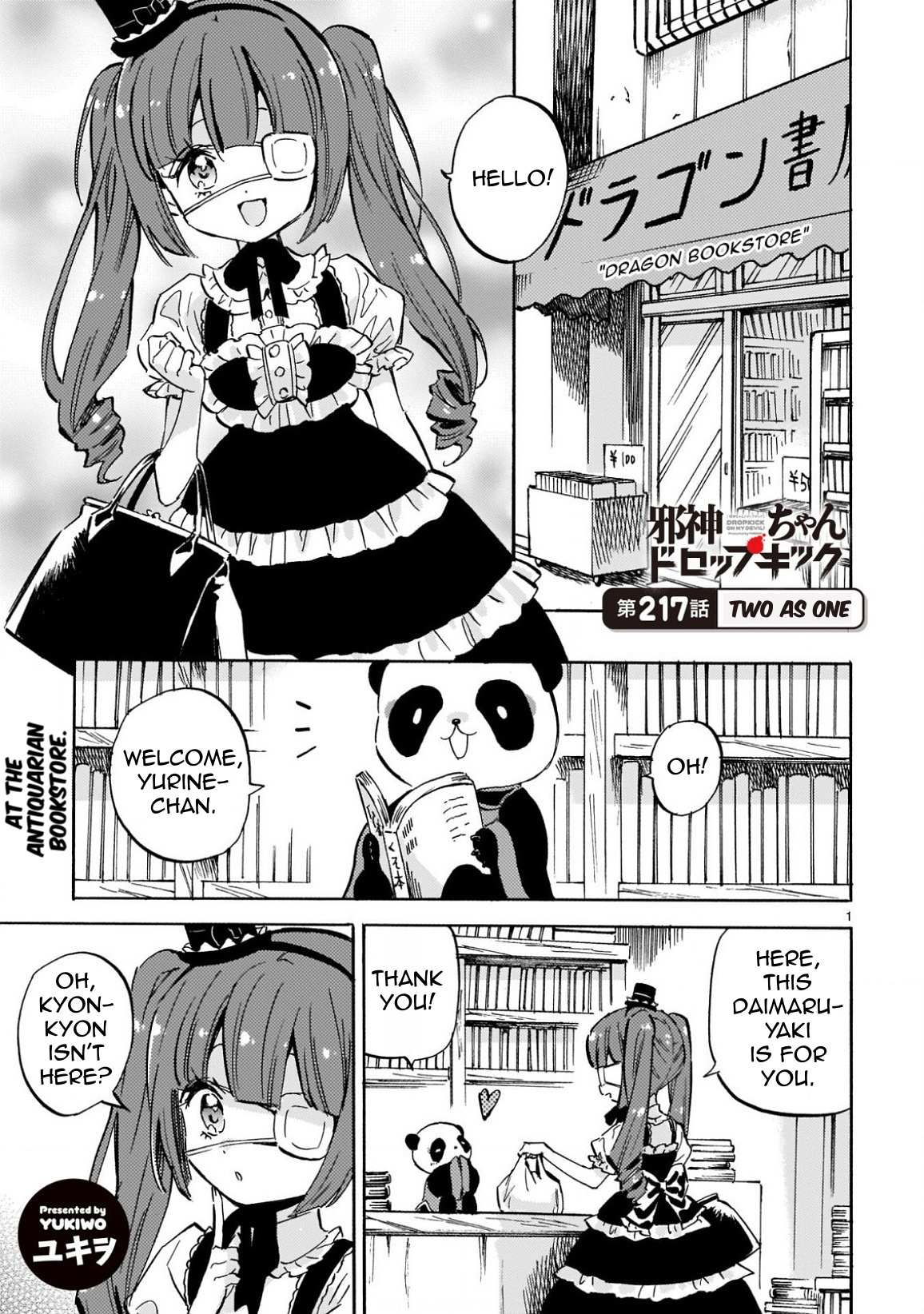 Read Jashin-chan Dropkick Manga Online