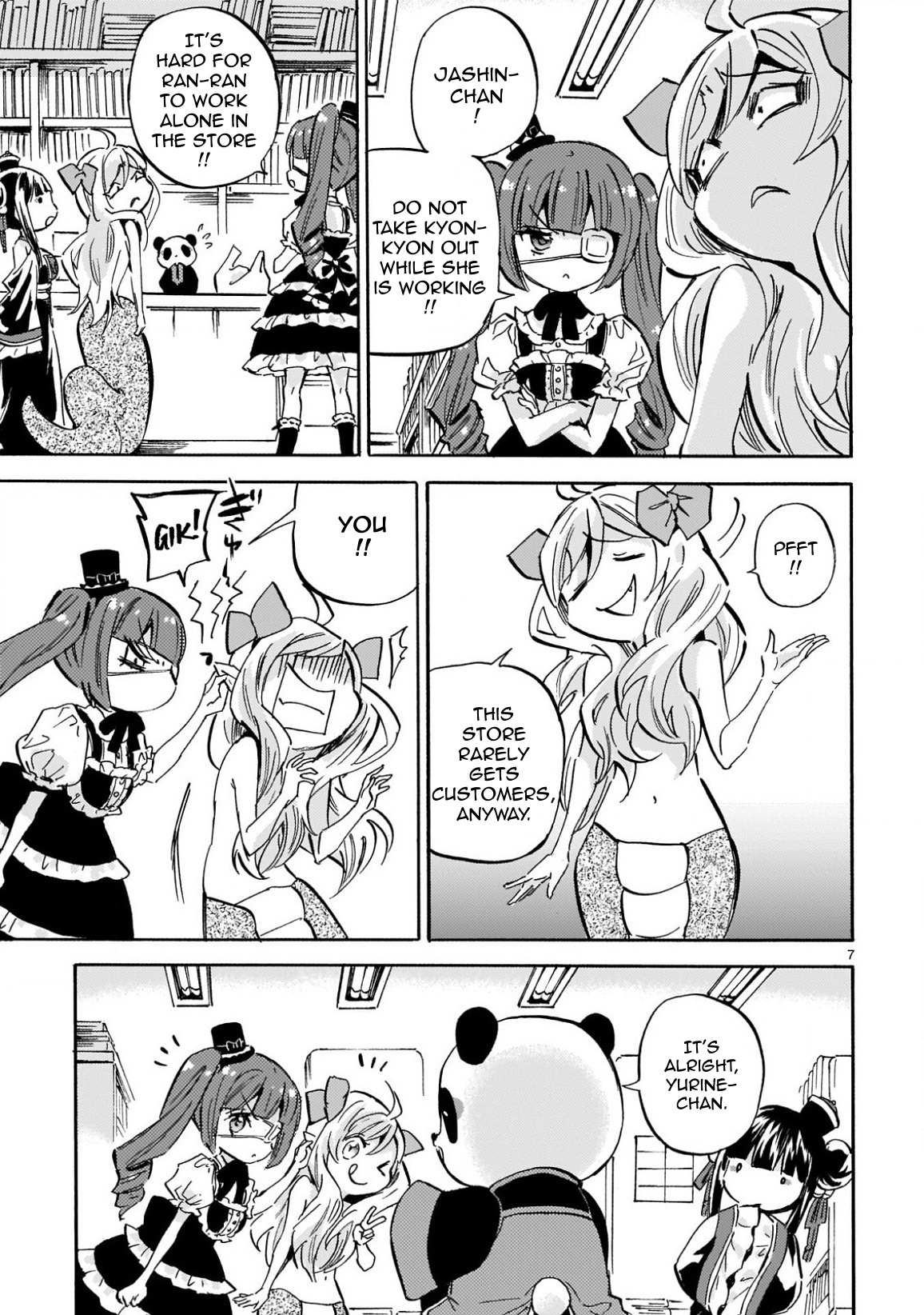 Read Jashin-chan Dropkick Manga Online