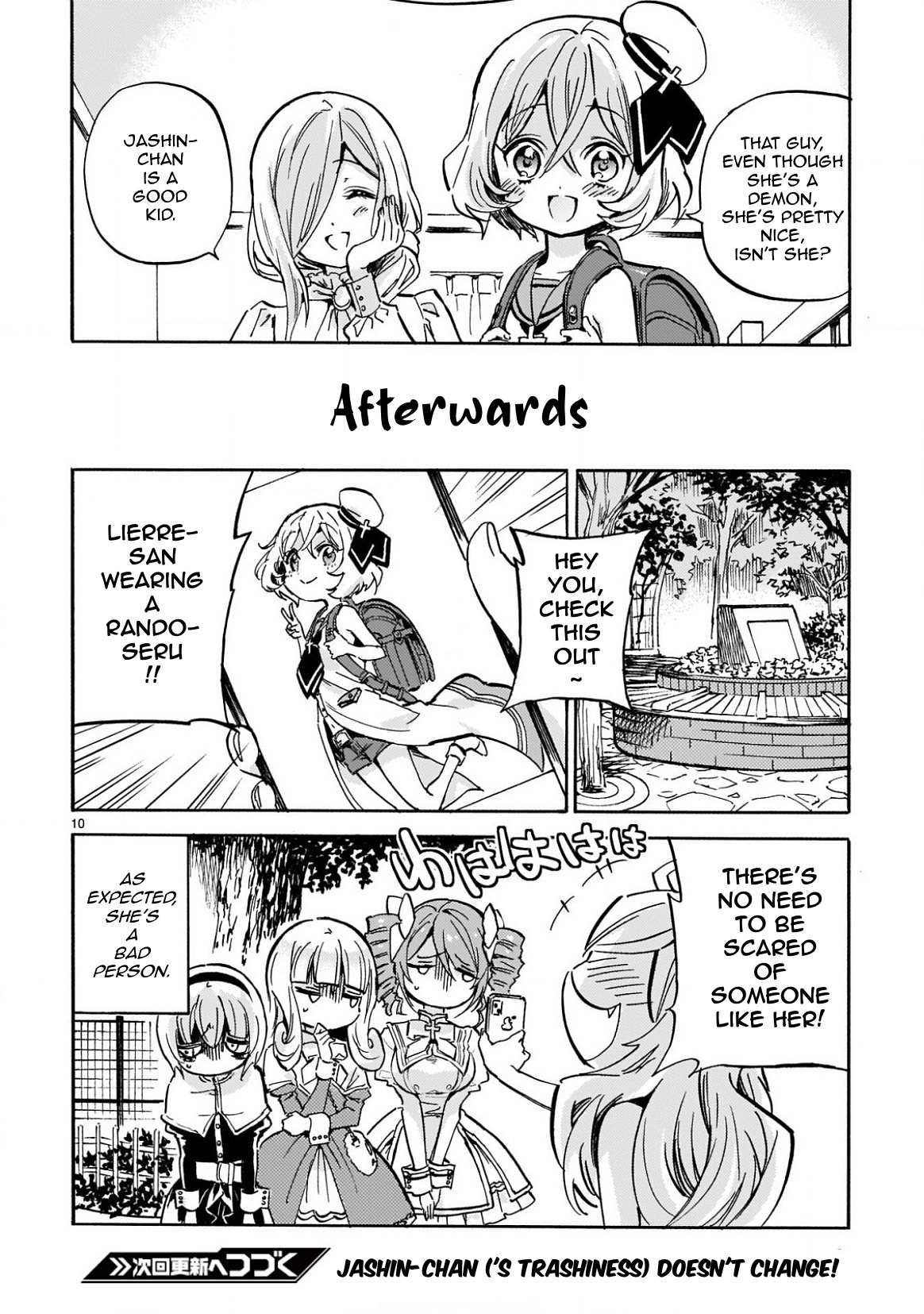 Read Jashin-chan Dropkick Manga Online