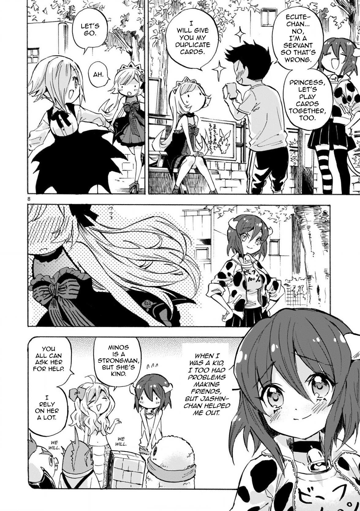 Read Jashin-chan Dropkick Manga Online
