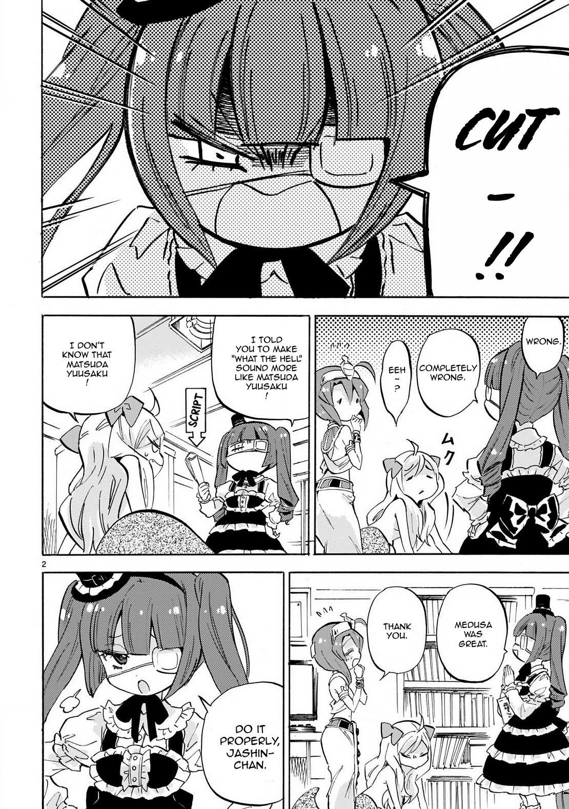 Read Jashin-chan Dropkick Manga Online