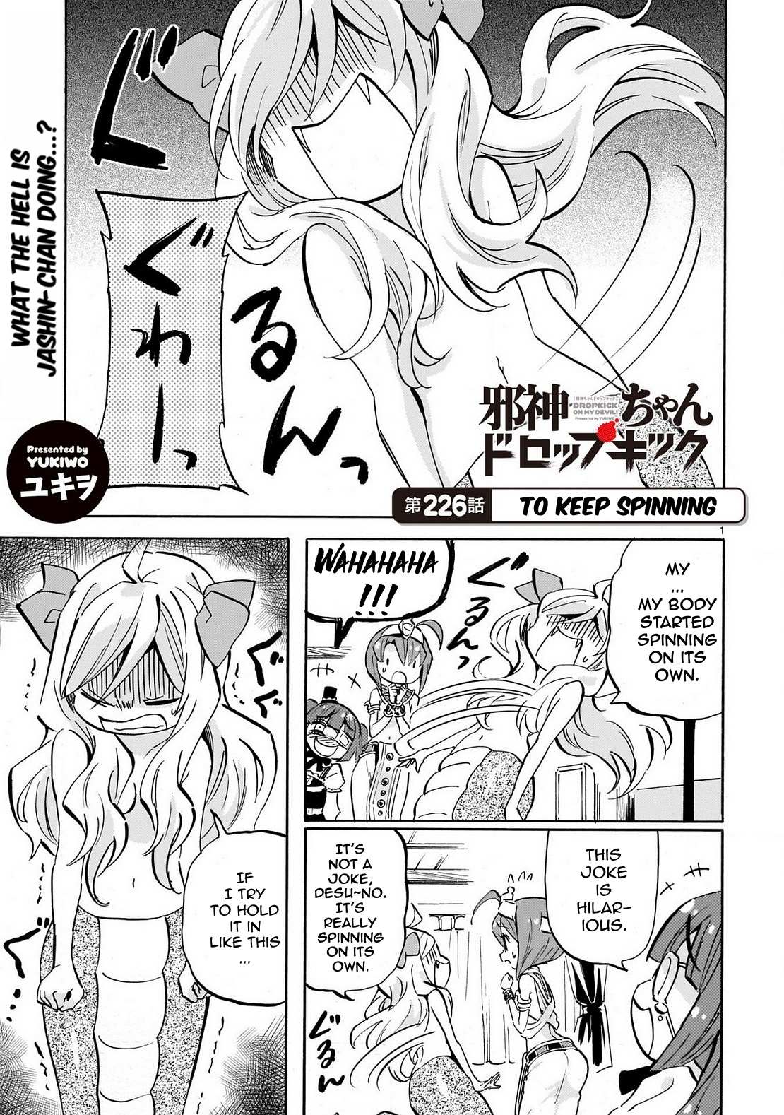 Read Jashin-chan Dropkick Manga Online