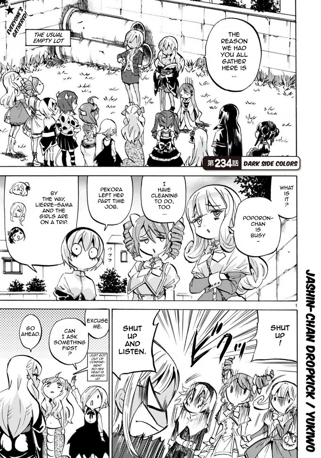 Read Jashin-chan Dropkick Manga Online