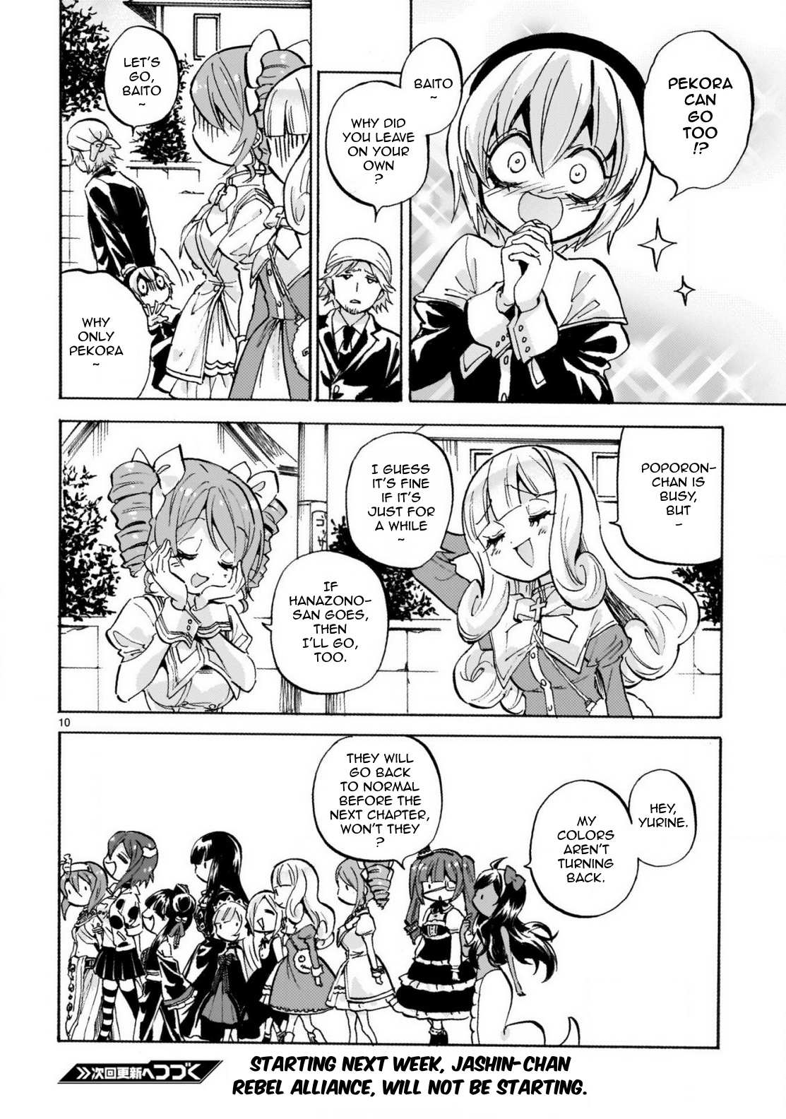 Read Jashin-chan Dropkick Manga Online
