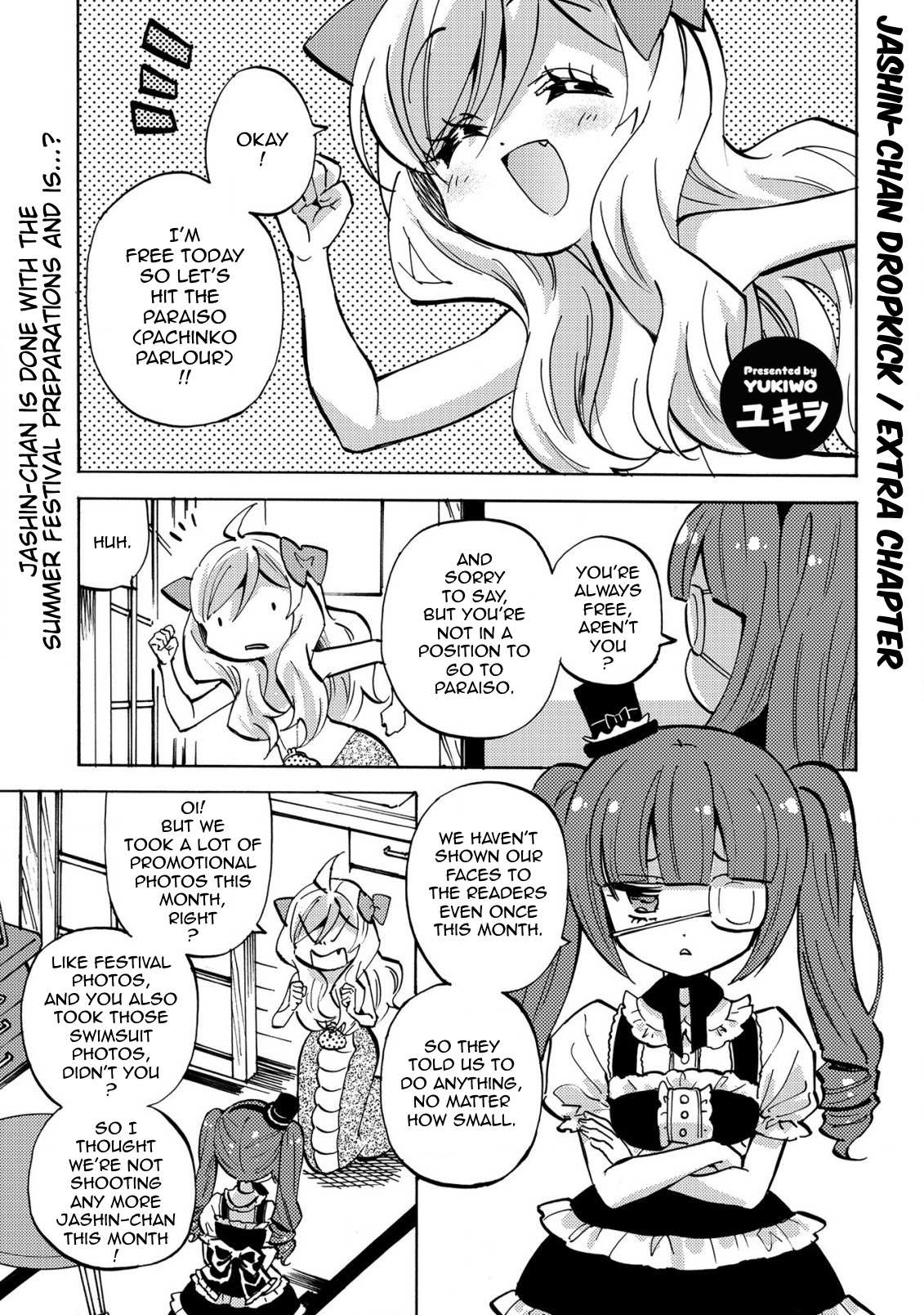 Read Jashin-chan Dropkick Manga Online