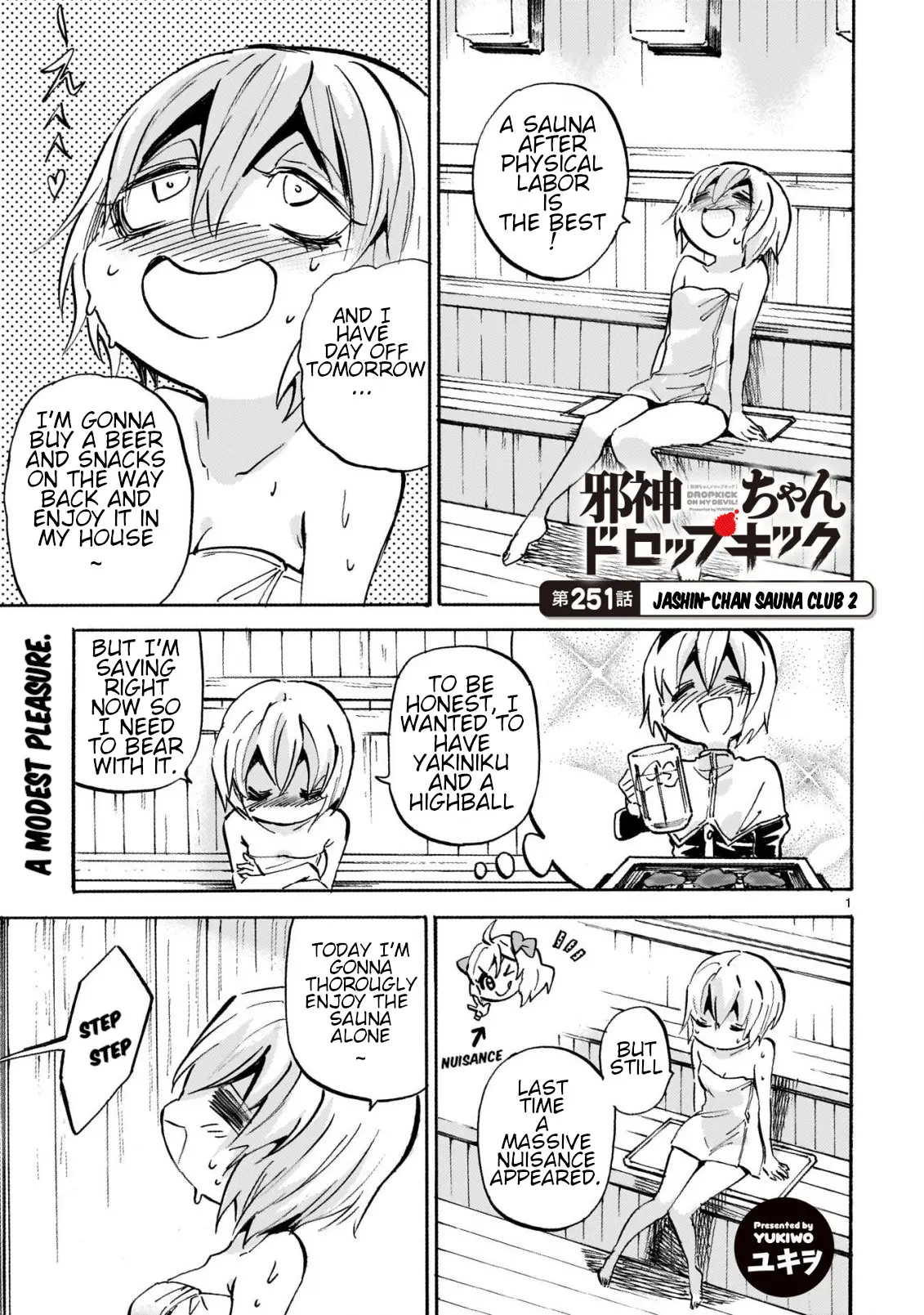Read Jashin-chan Dropkick Manga Online