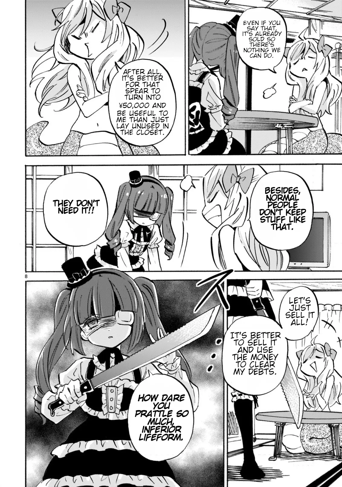 Read Jashin-chan Dropkick Manga Online