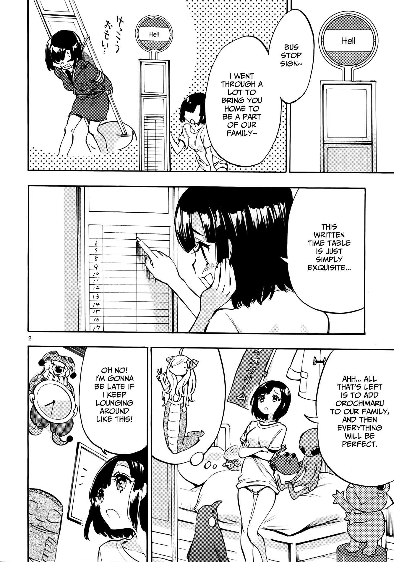 Read Jashin-chan Dropkick Manga Online