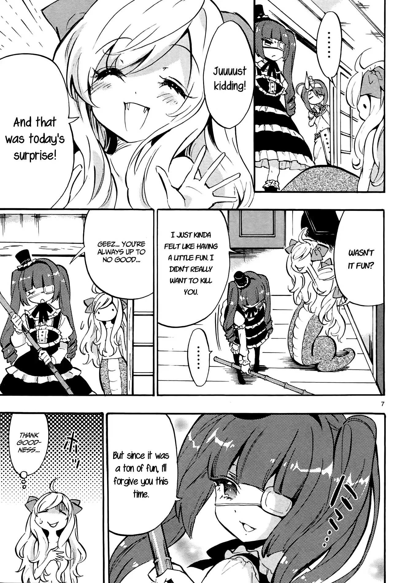Read Jashin-chan Dropkick Manga Online