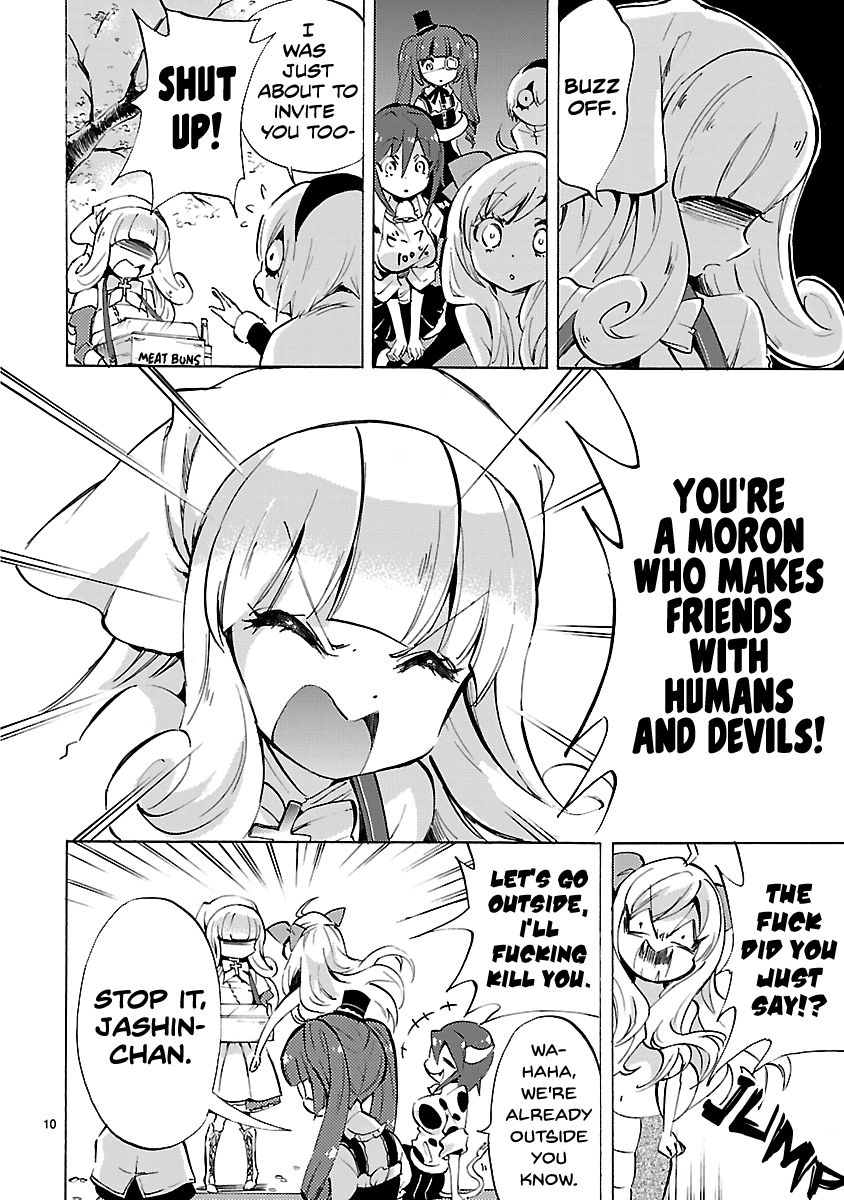 Read Jashin-chan Dropkick Manga Online