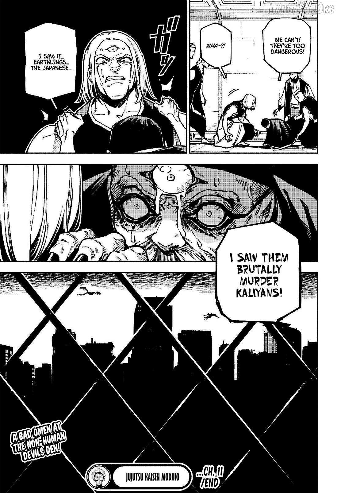 Read Jujutsu Kaisen Modulo Manga Online