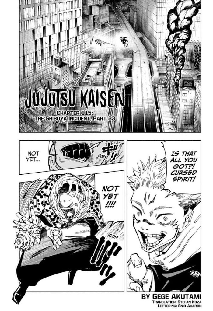 Read Jujutsu Kaisen Manga Online