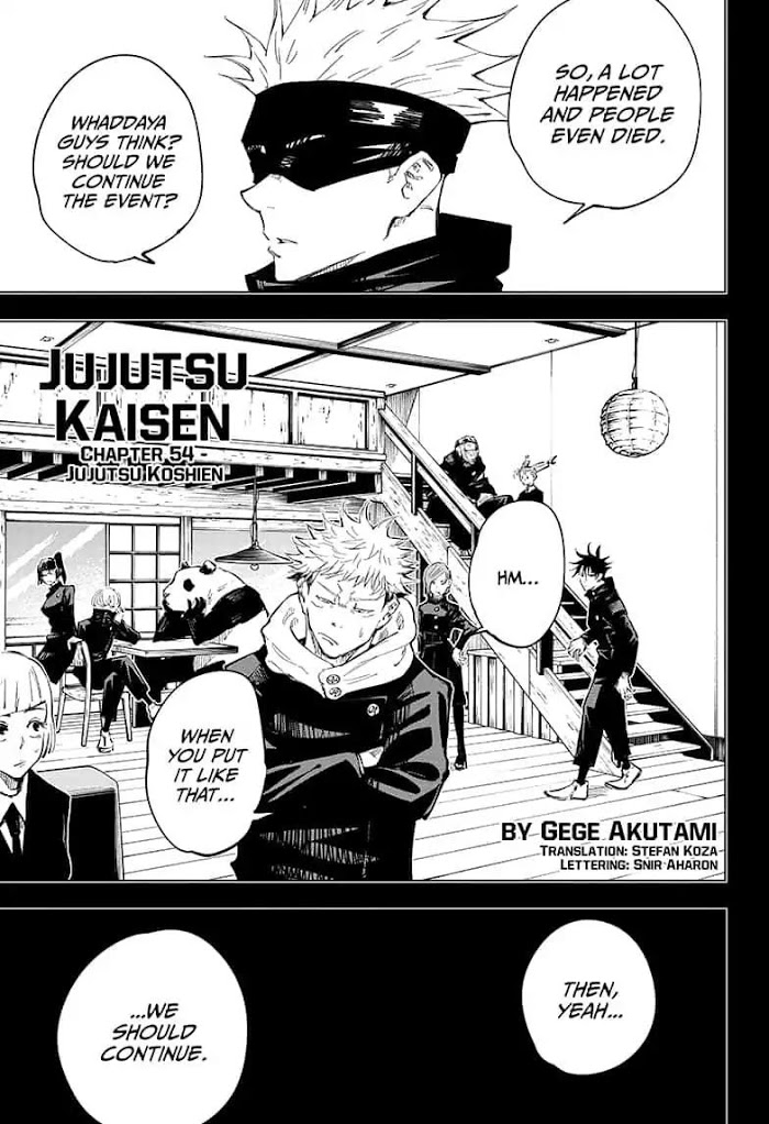 Read Jujutsu Kaisen Manga Online
