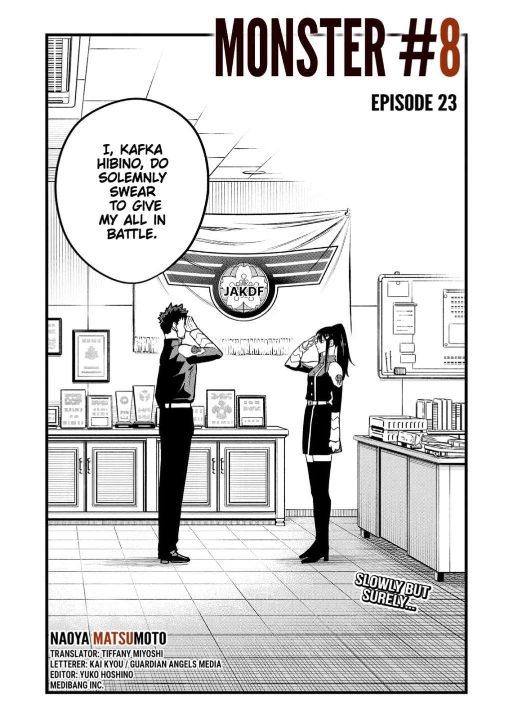 Read Kaiju No. 8 Manga Online