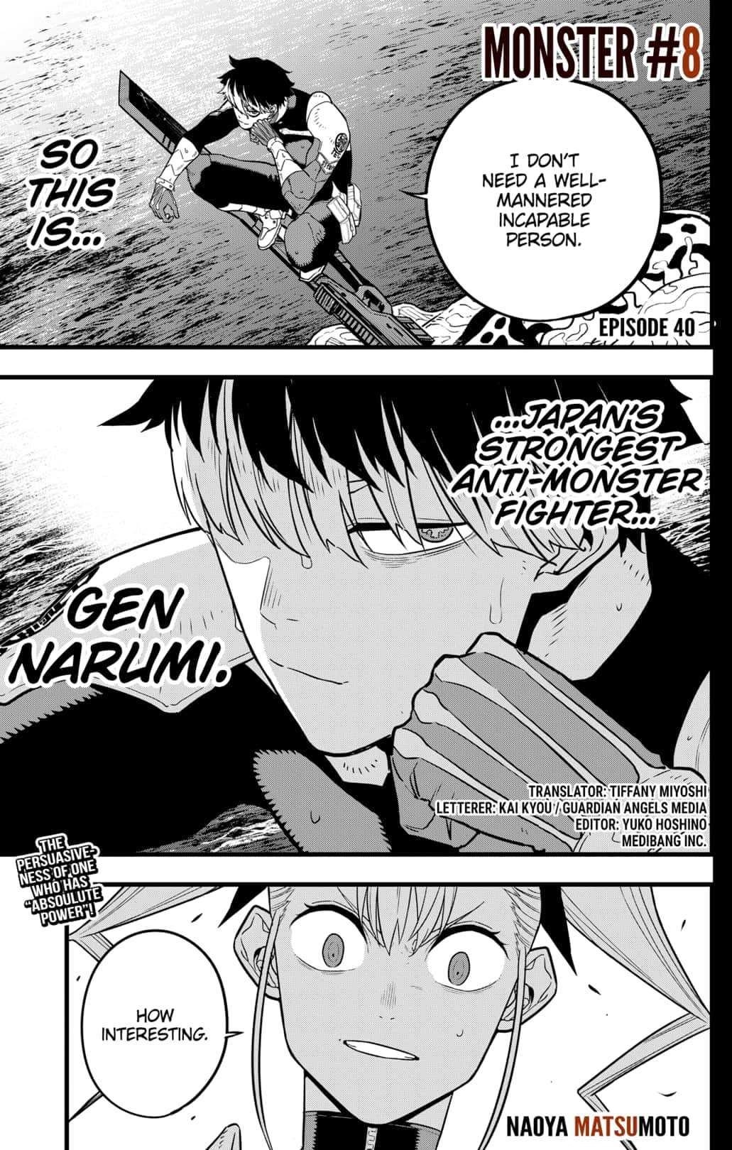 Read Kaiju No. 8 Manga Online