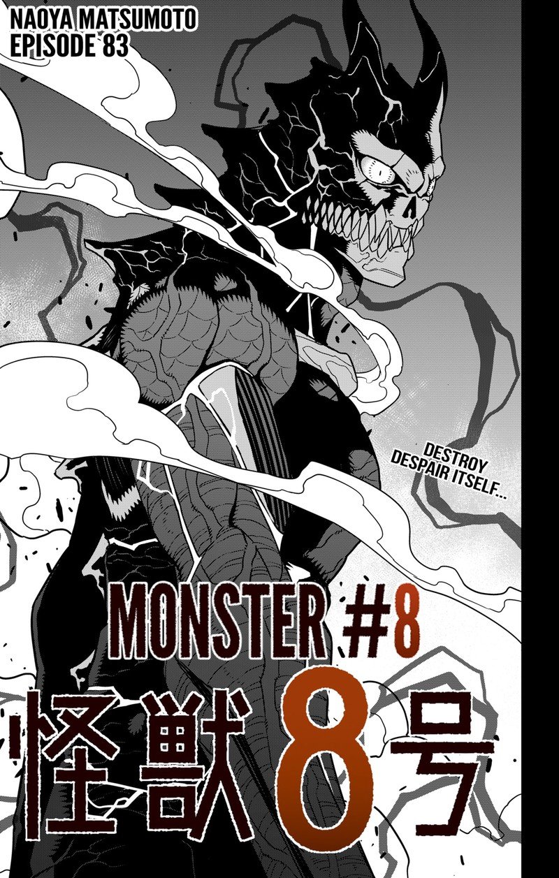 Read Kaiju No. 8 Manga Online