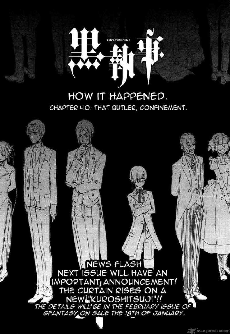 Read Kuroshitsuji Manga Online