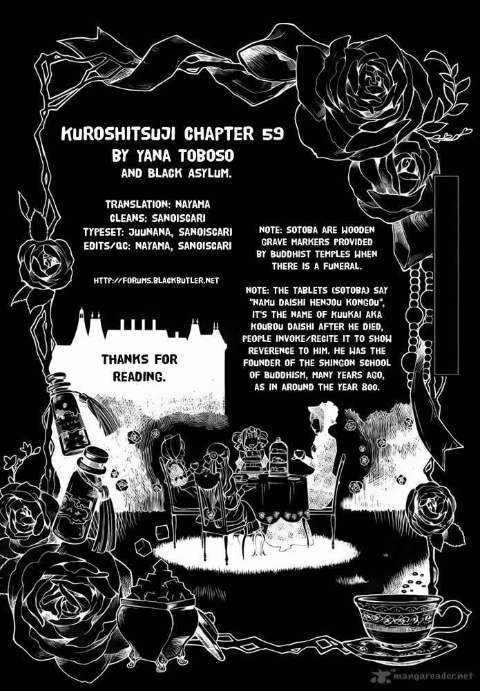 Read Kuroshitsuji Manga Online