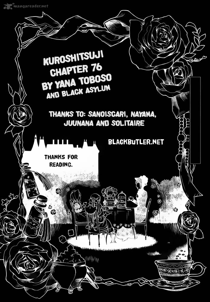 Read Kuroshitsuji Manga Online