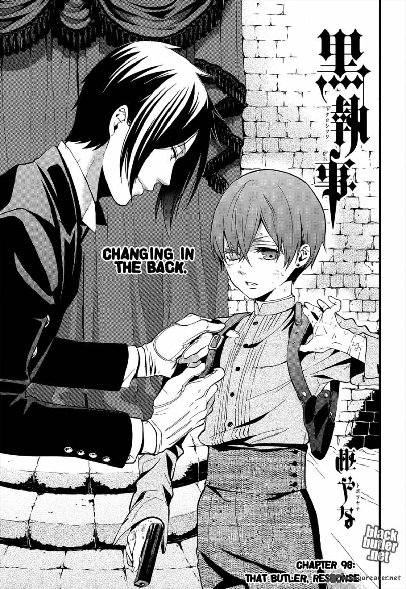 Read Kuroshitsuji Manga Online