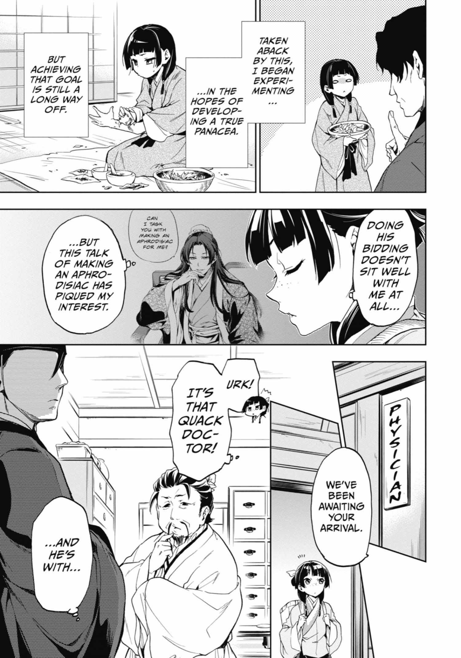 Read Kusuriya No Hitorigoto Manga Online