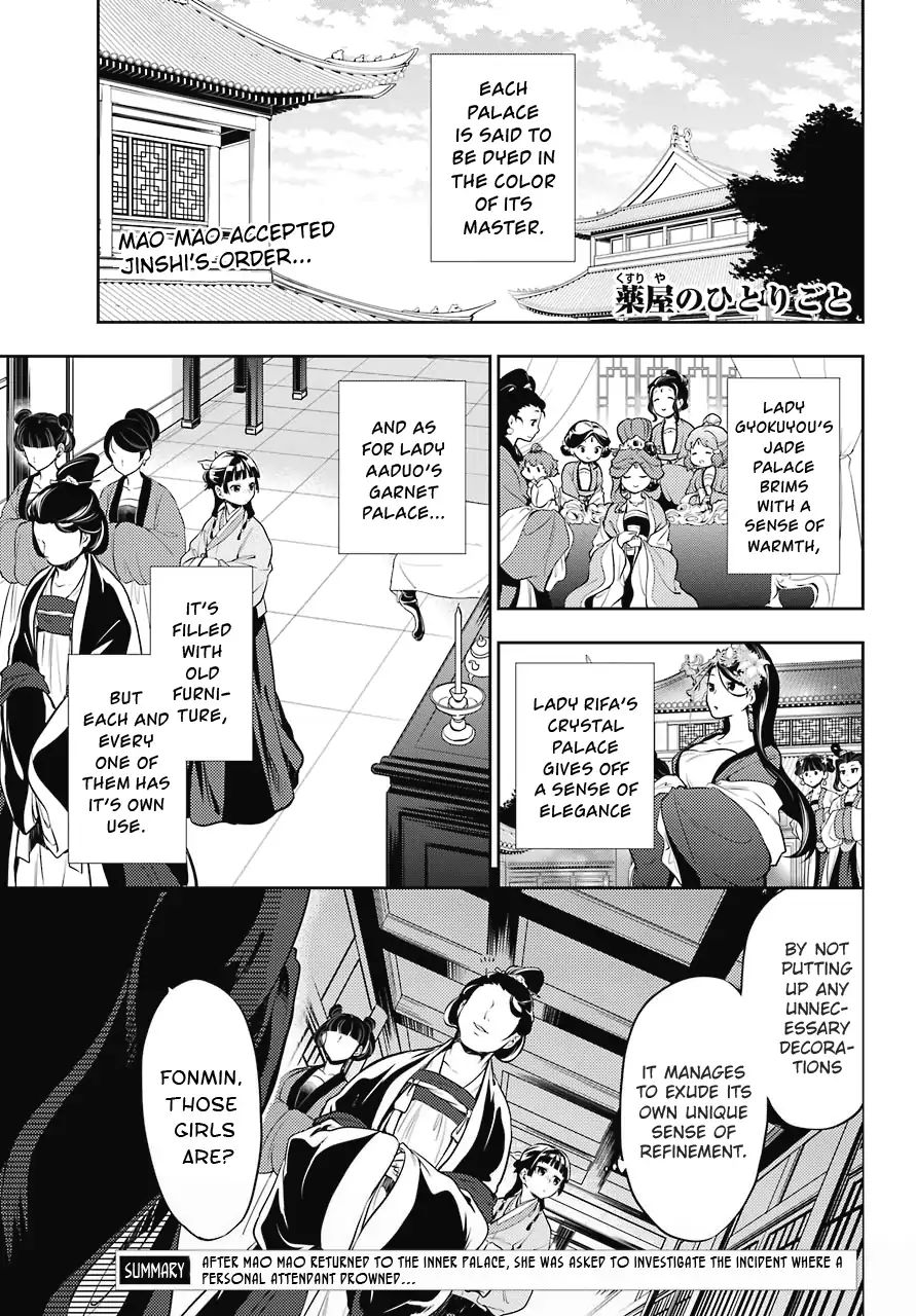 Read Kusuriya No Hitorigoto Manga Online